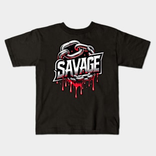 Chain Savavge “GWH” Logo Kids T-Shirt
